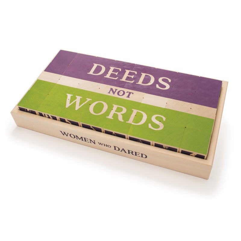 Uncle Goose Women Who Dared Blocks - Made in The USA - Image 3